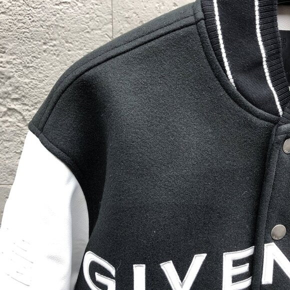 Givenchy Patchwork Baseball Jacket - Picture 4 of 9